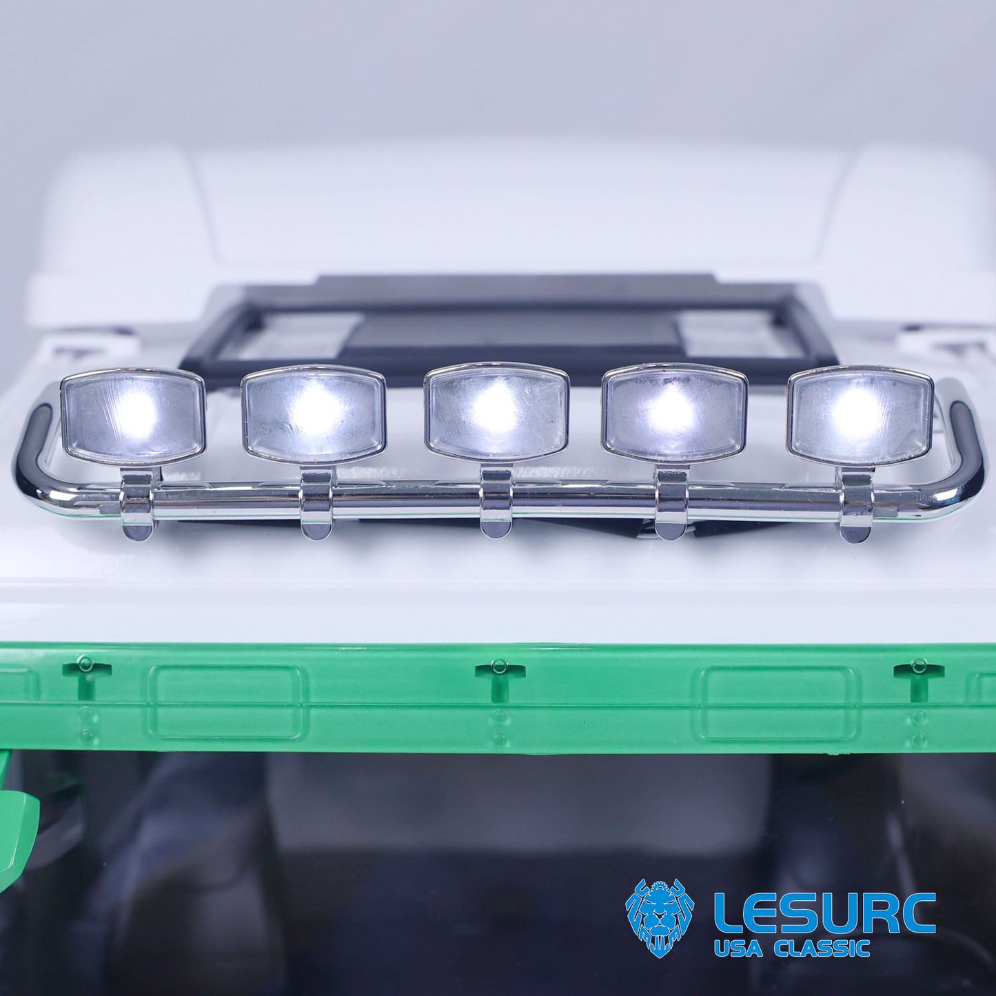 1/14 4X4 RC Tractor Truck LESU Metal Chassis Ready to Run Wireless Controlled Cars Model Painted Assembled