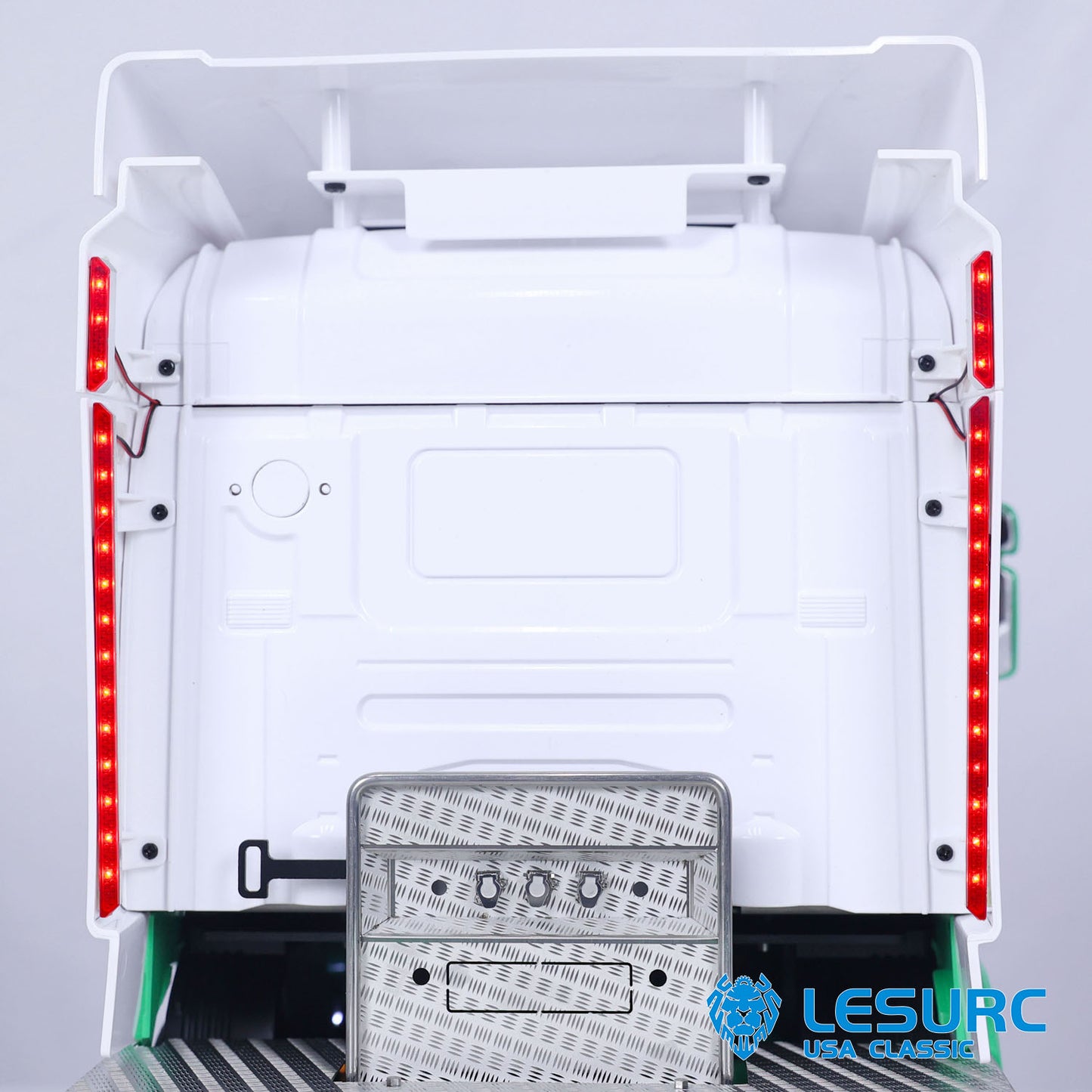 1/14 4X4 RC Tractor Truck LESU Metal Chassis Ready to Run Wireless Controlled Cars Model Painted Assembled