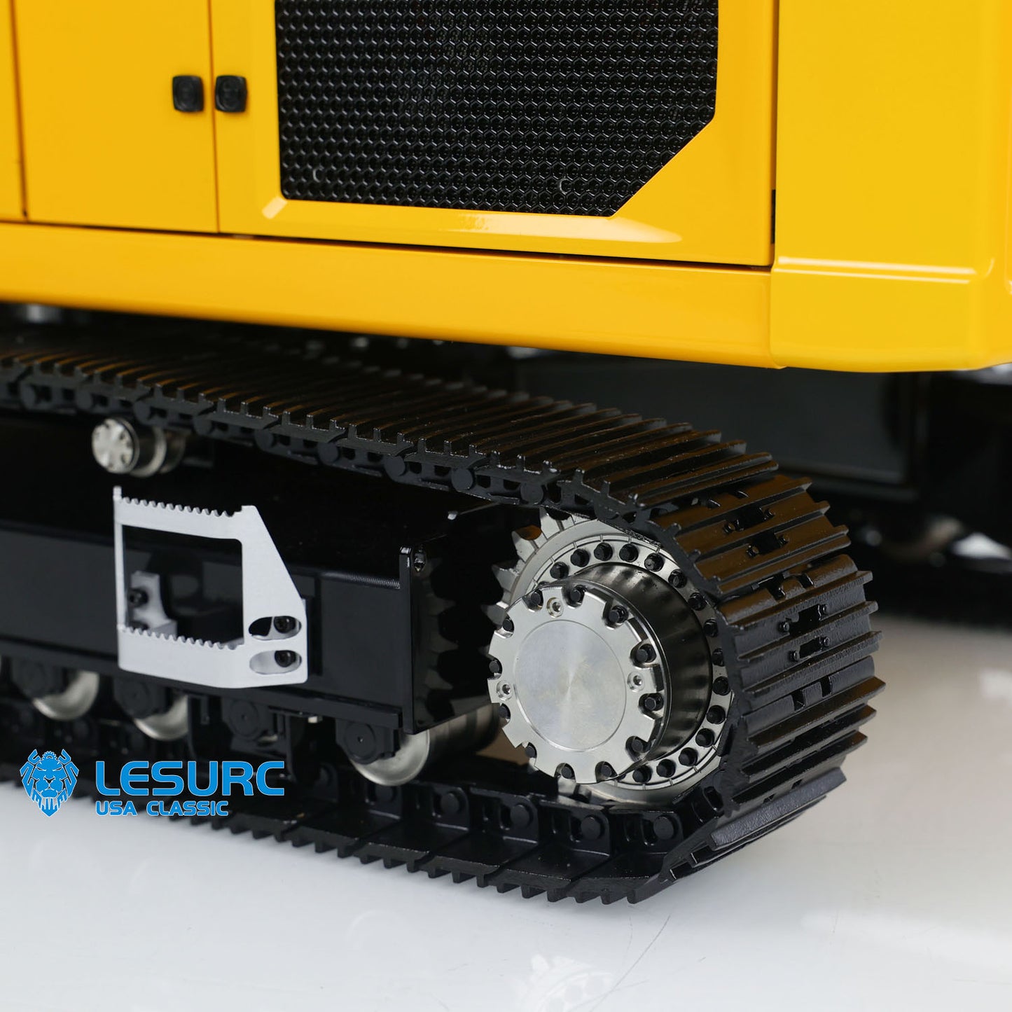 LESU Metal 1/14 Aoue LR945 3-arm Hydraulic RC Digger Painted Assembled Excavator Radio System Model