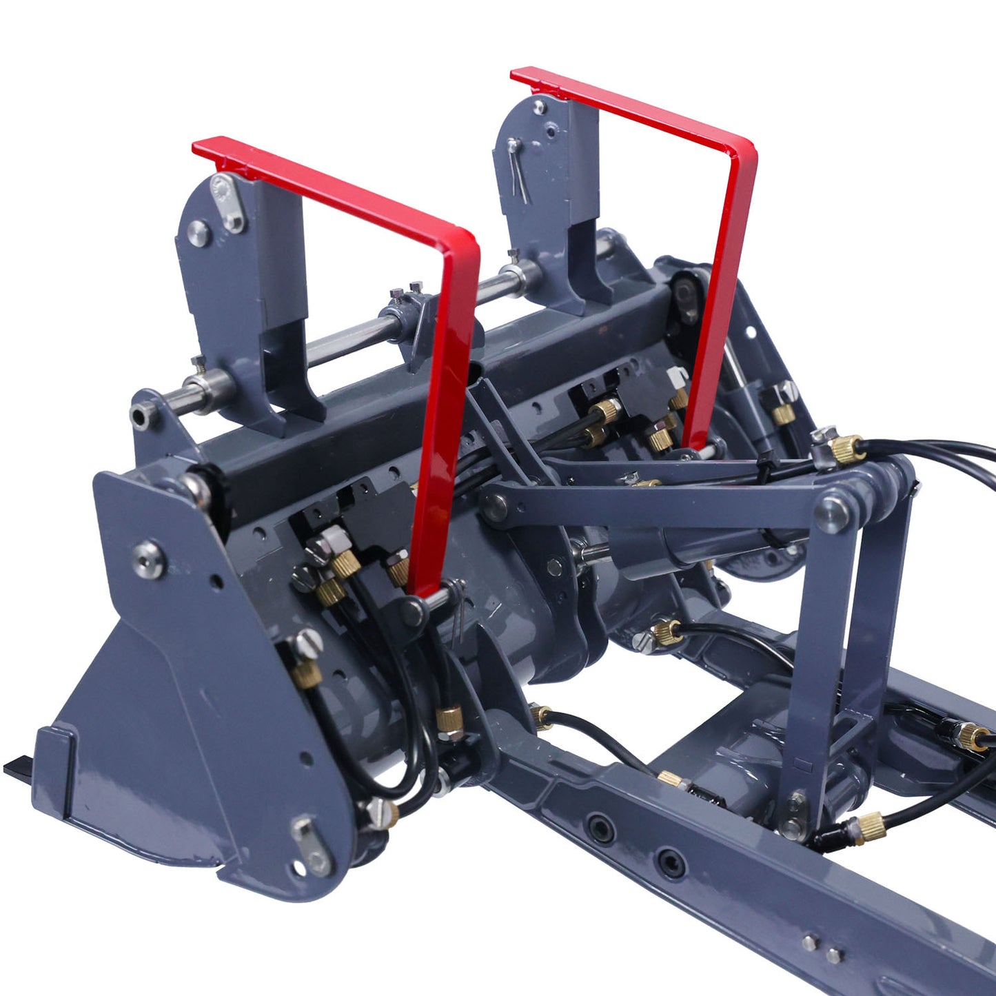 LESU 1/14 RC Backhoe Loader Metal Hydraulic AOUE BL71 2 in 1 Electric Excavator Assembled W/ Motor ESC Light Sound PL18EVLite