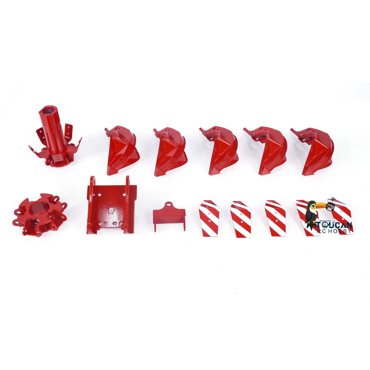 LESU Metal Hydraulic Orange Peel Grab for 1/14 RC Excavator AC360 ET26L ET30H Remote Control Digger Model