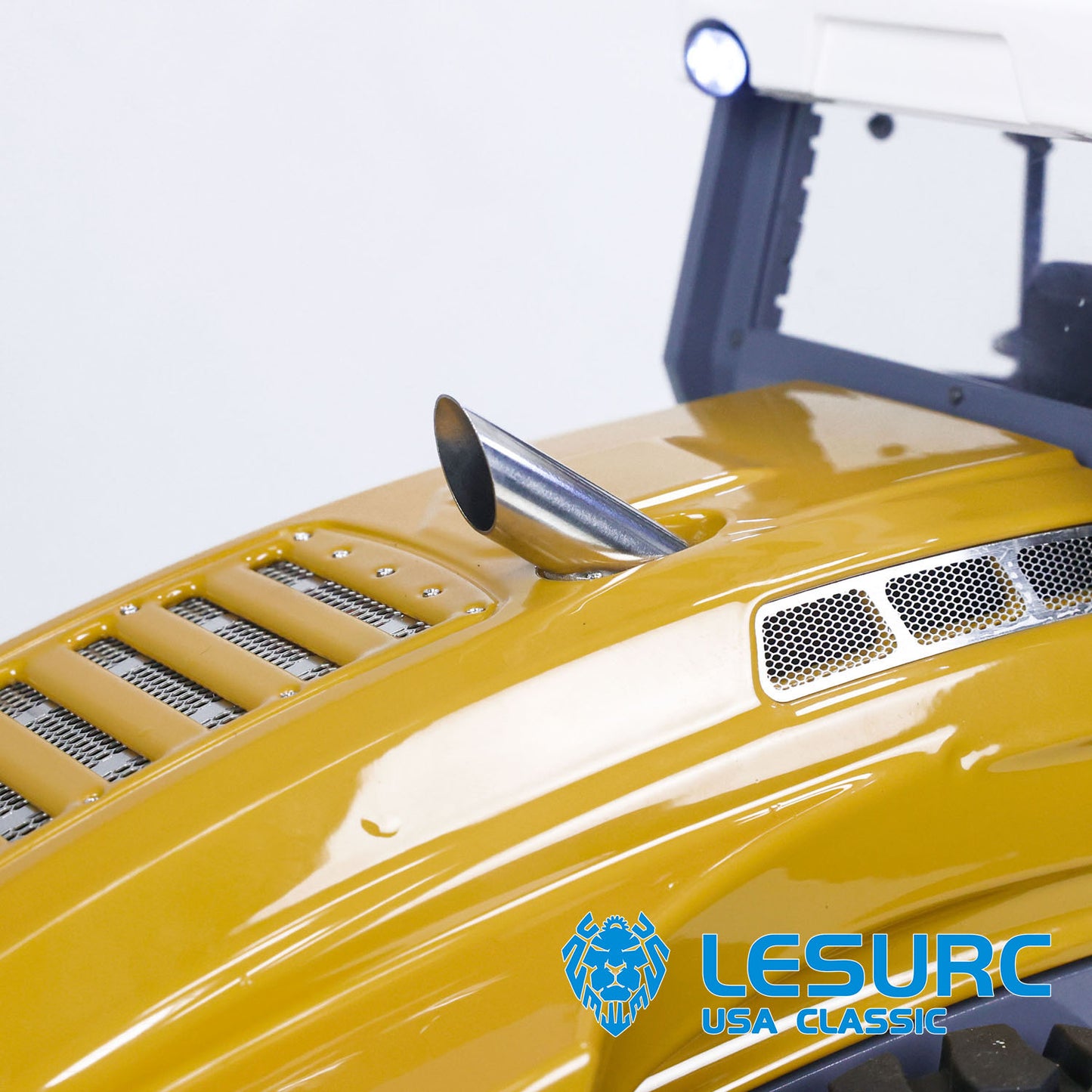 LESU Aoue-H13i 1/14 Metal RC Hydraulic Road Roller A0009 RTR with FlySky PL18EV Lite Radio Controller Light Sound for Model Collectors