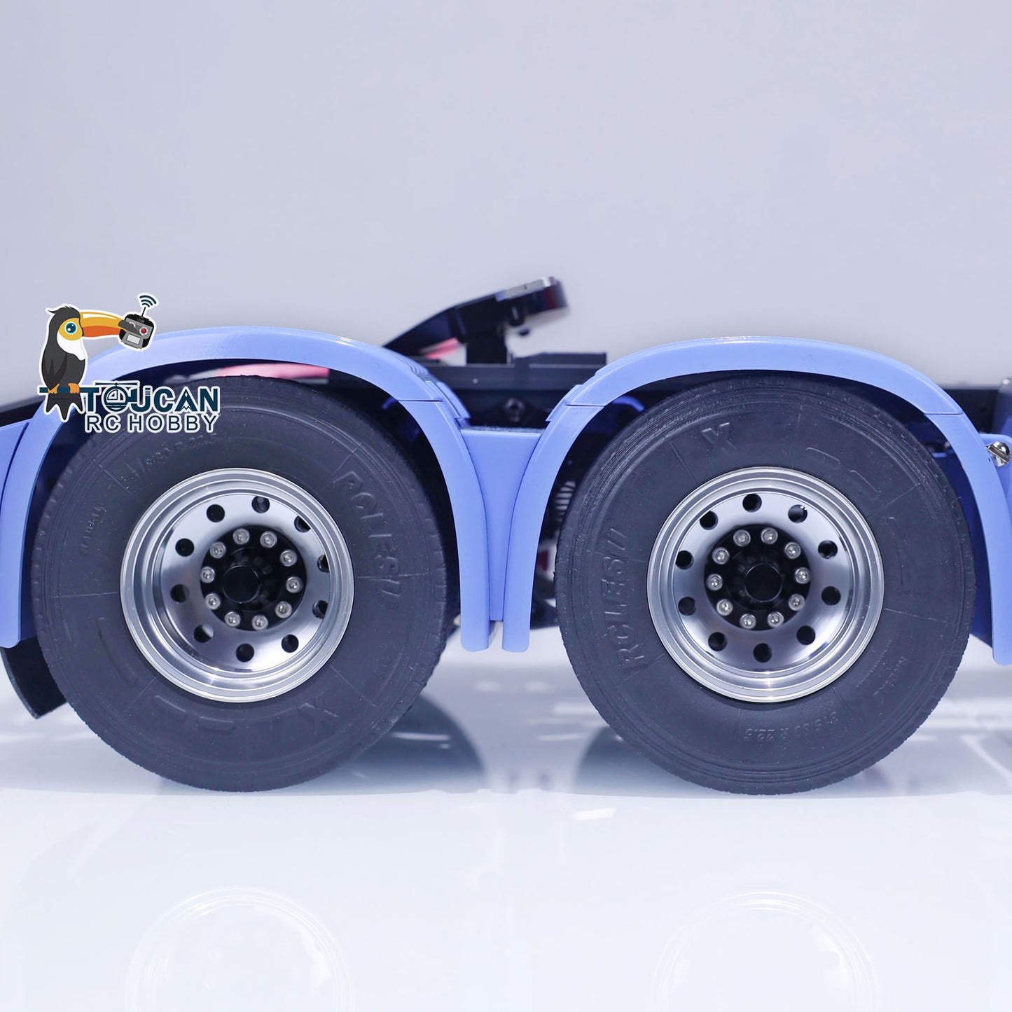 LESU 1/14 RC Tractor Truck 6X6 Metal Chassis Radio Control Car Customized Painted Model Sound Light