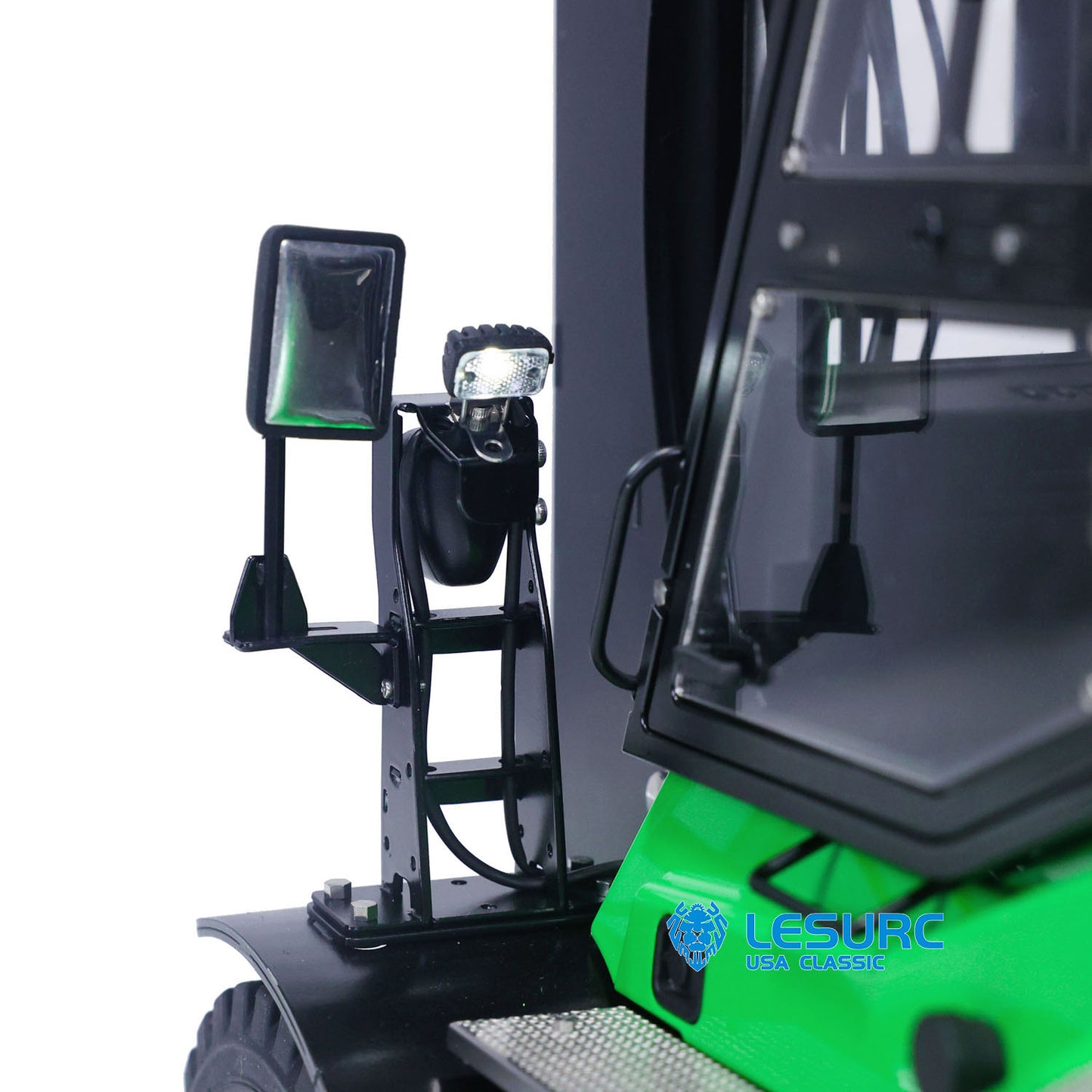 1/14 LESU RC RTR Hydraulic Painting Forklift Remote Control Model Aoue-LD160S W/ Light Sound Motor ESC Battery Charger ST8 Radio