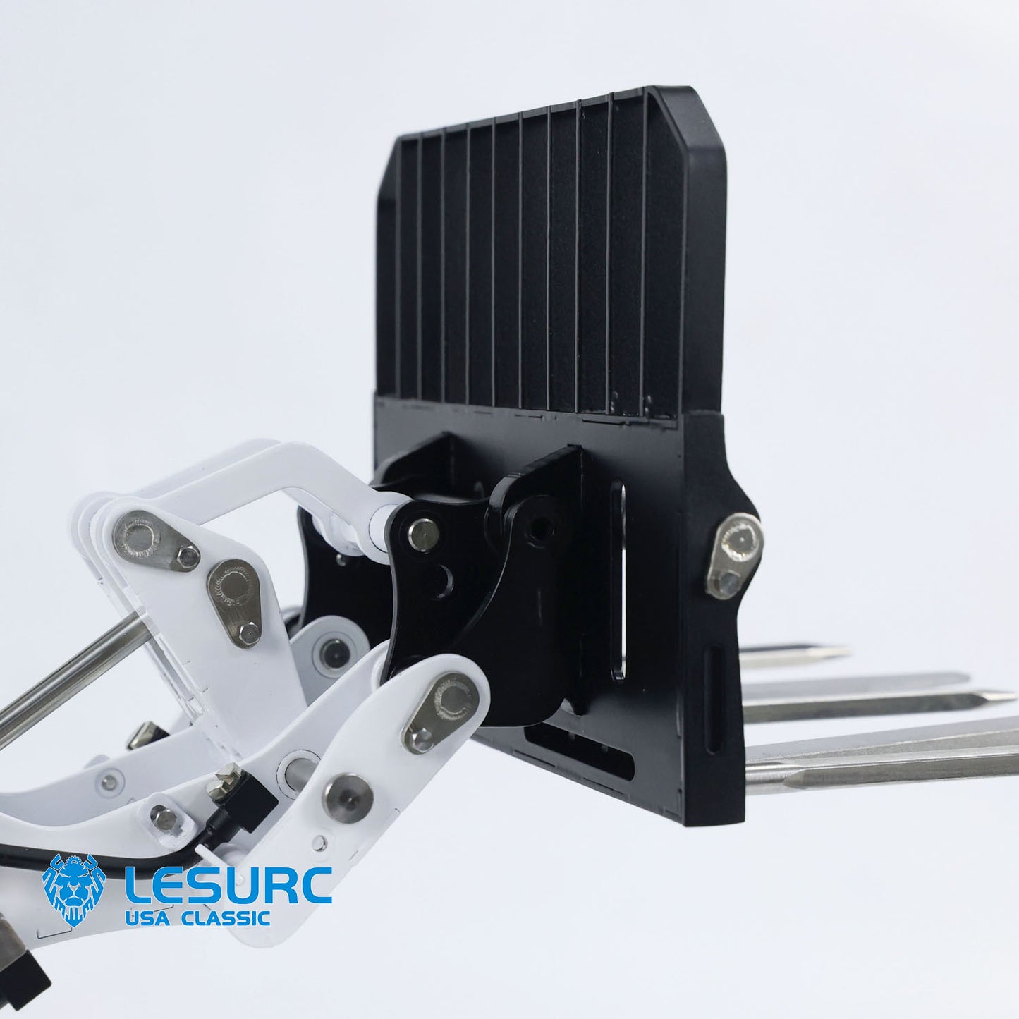 1/14 LESU RC Hydraulic Fork Loader Telescopic Arm Model AT1050 Truck Radio Control Car Construction Vehicles