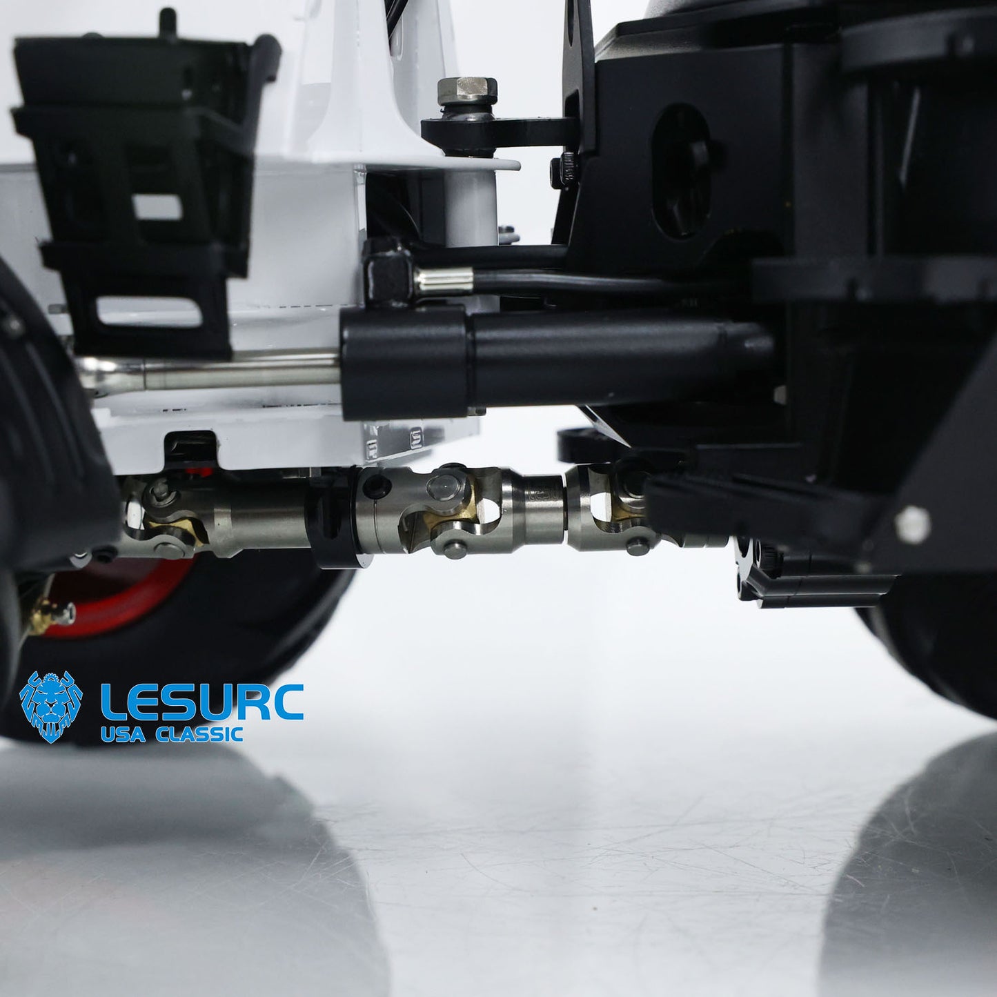 1/14 LESU RC Hydraulic Fork Loader Telescopic Arm Model AT1050 Truck Radio Control Car Construction Vehicles