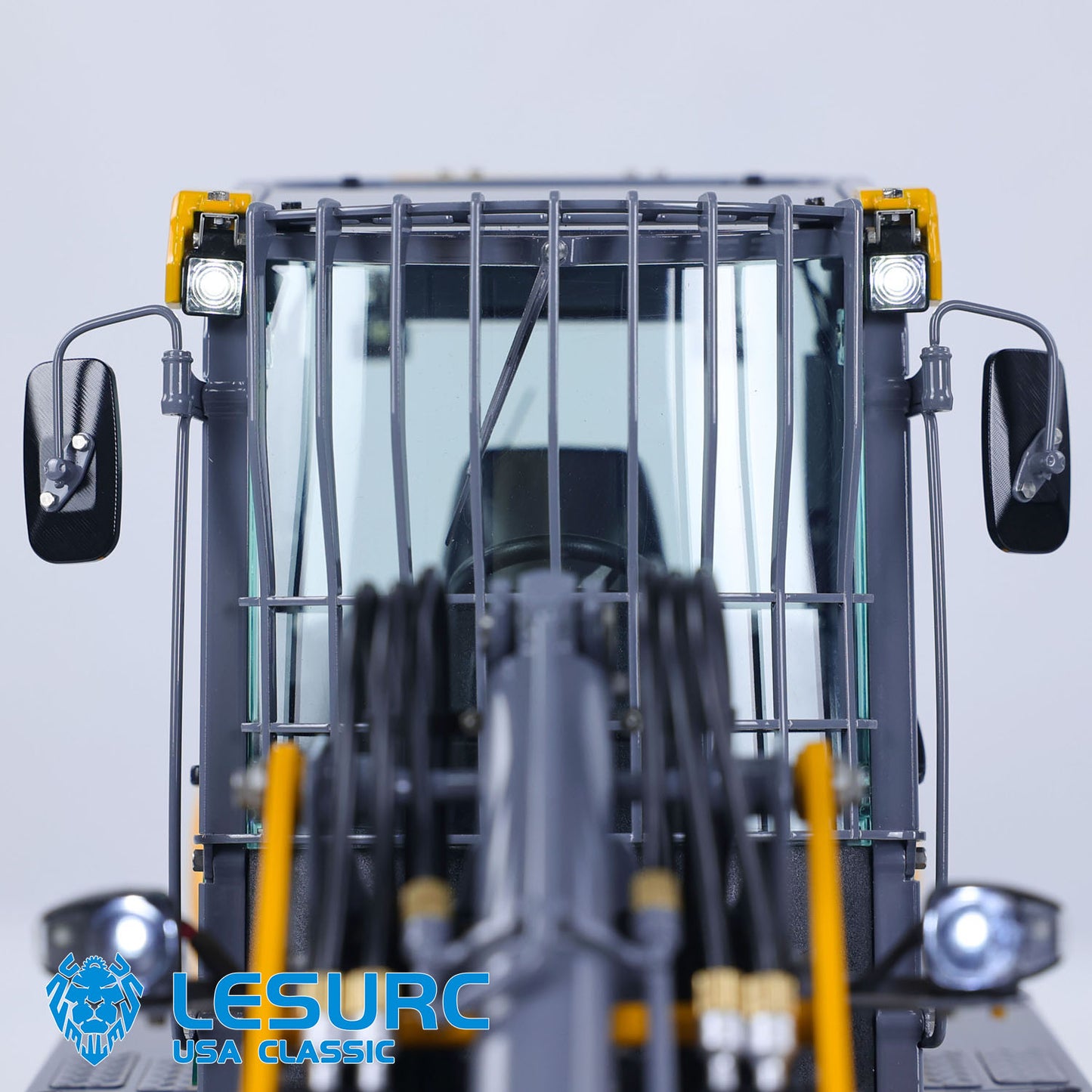 LESU AOUE MCL8 1/14 4*4 Hydraulic RC Loader ST8 Remote Control Car Construction Model Painted Assembled