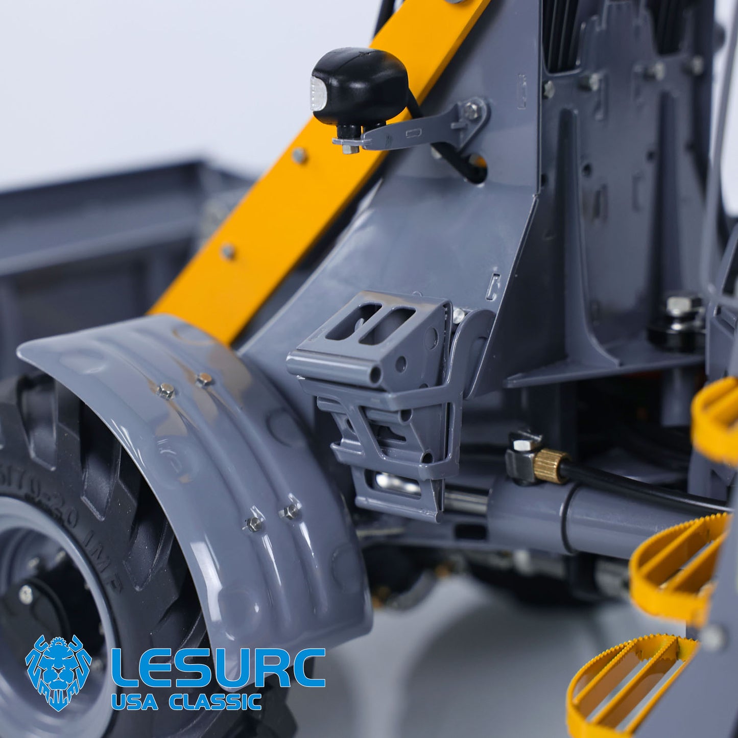 LESU AOUE MCL8 1/14 4*4 Hydraulic RC Loader ST8 Remote Control Car Construction Model Painted Assembled