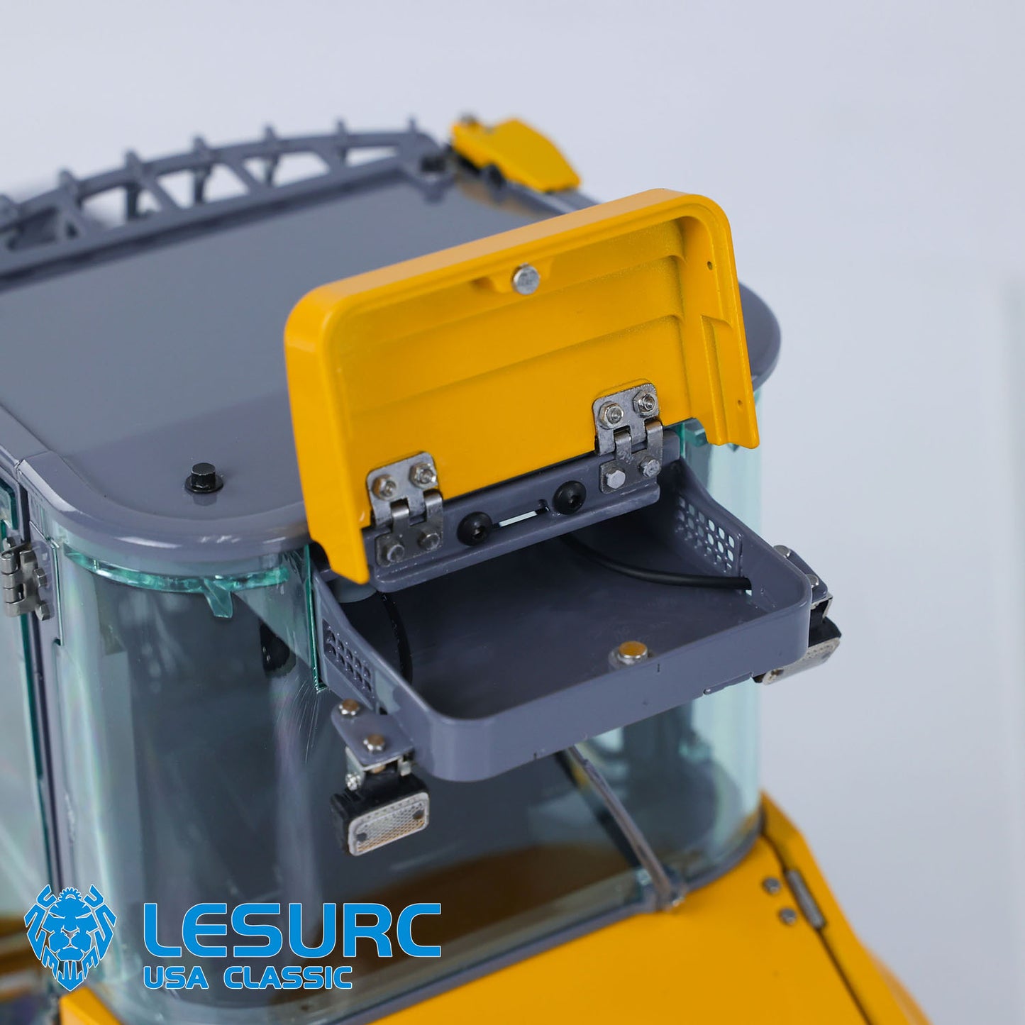 LESU AOUE MCL8 1/14 4*4 Hydraulic RC Loader ST8 Remote Control Car Construction Model Painted Assembled