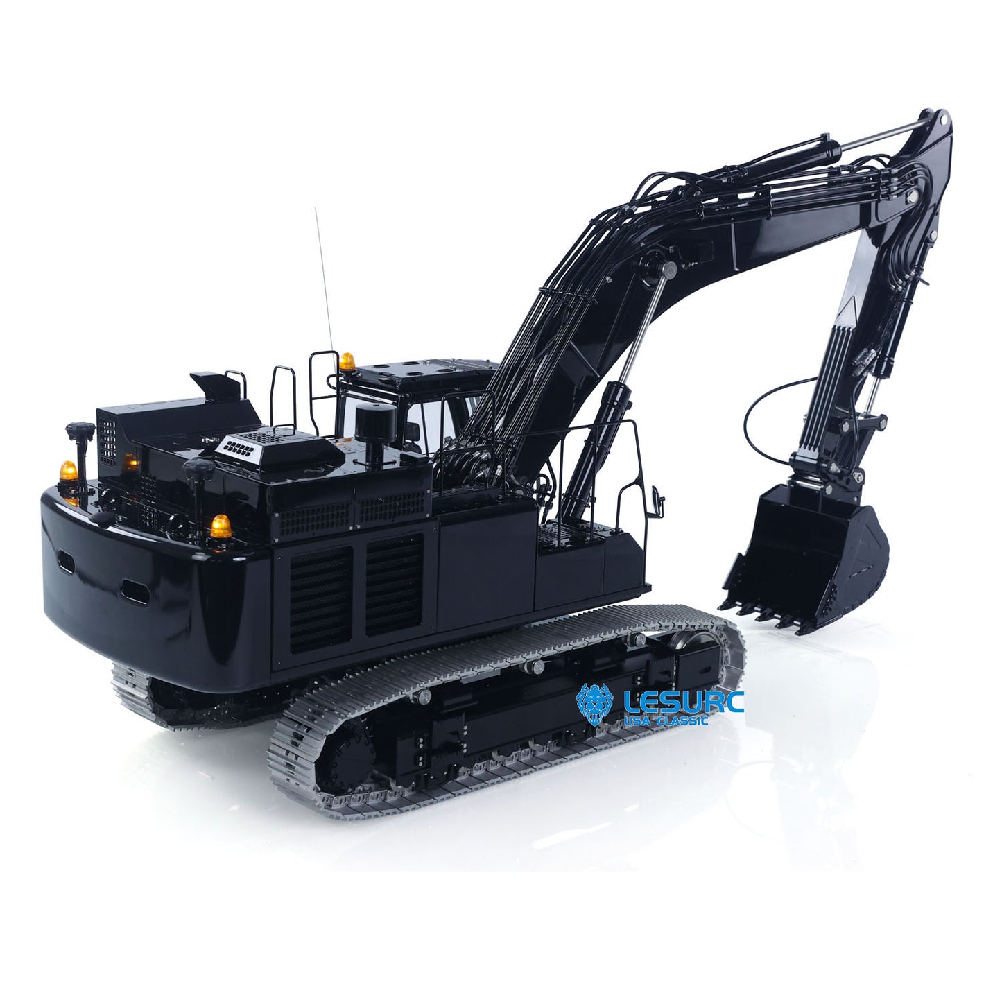LESU 1/14 Remote Control ZX490 Hydraulic Excavator Aoue Metal Upgraded Heavy RC Digger Flysky Paladin PL18EV Lite Sound Smoke