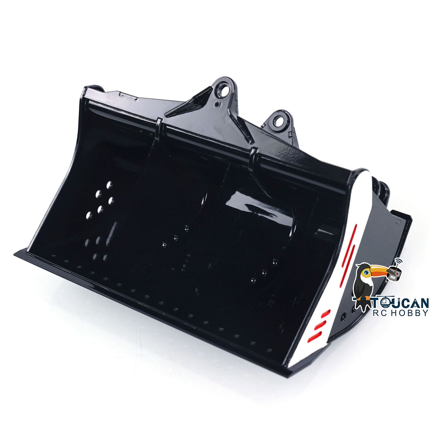 LESU Metal 1/14 Tiltable Bucket for RC Hydraulic Excavator PC360 ET26L 945 Remote Control Digger Model