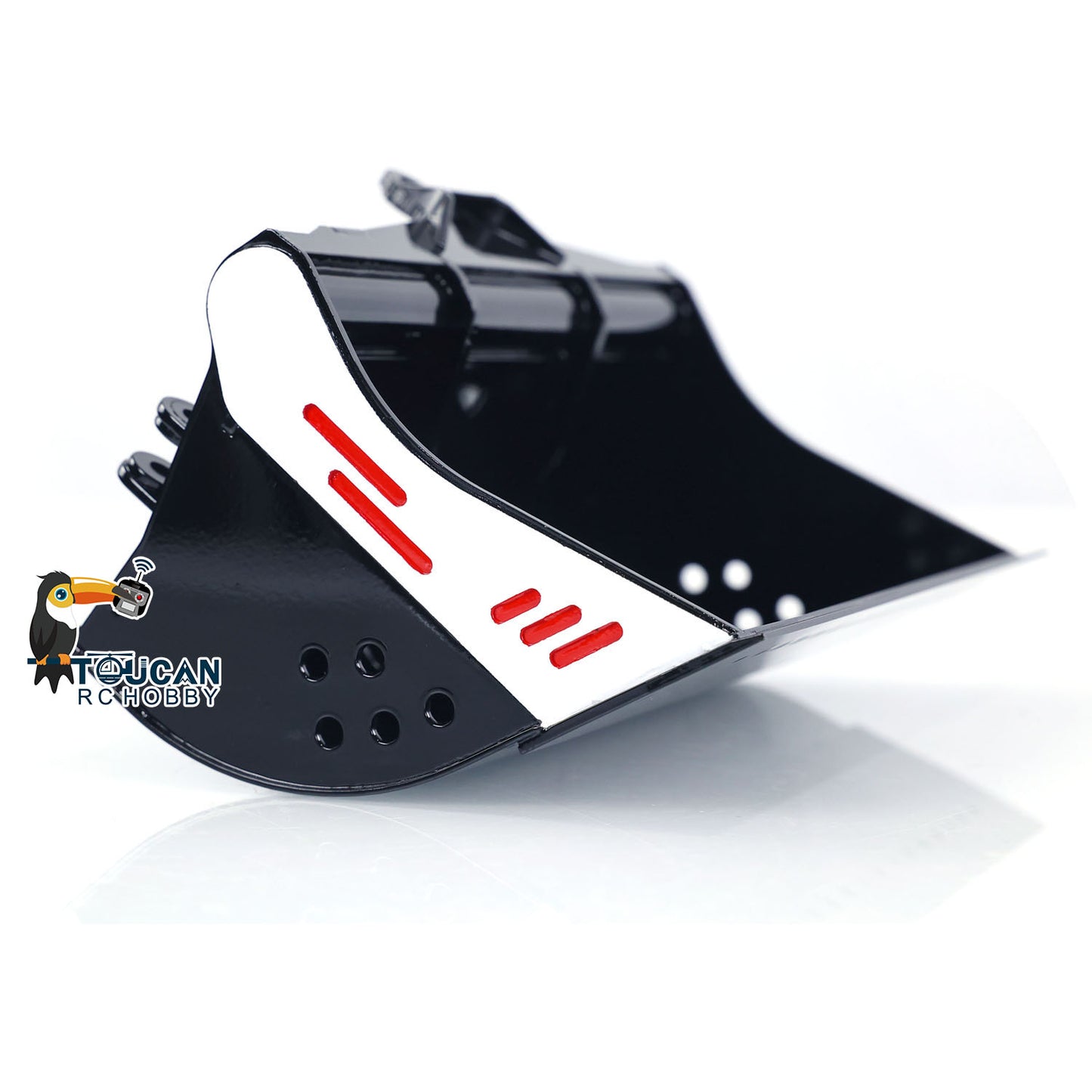 LESU Metal 1/14 Tiltable Bucket for RC Hydraulic Excavator PC360 ET26L 945 Remote Control Digger Model