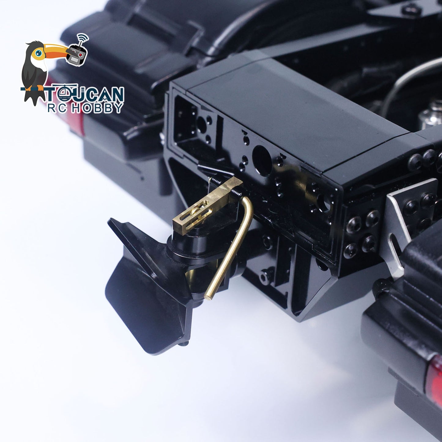 LESU 1/14 RC Tractor Truck 8x8 Metal Chassis High-Quality Customized Remote Control Car 3-speed Transmission Model Equipment Rack