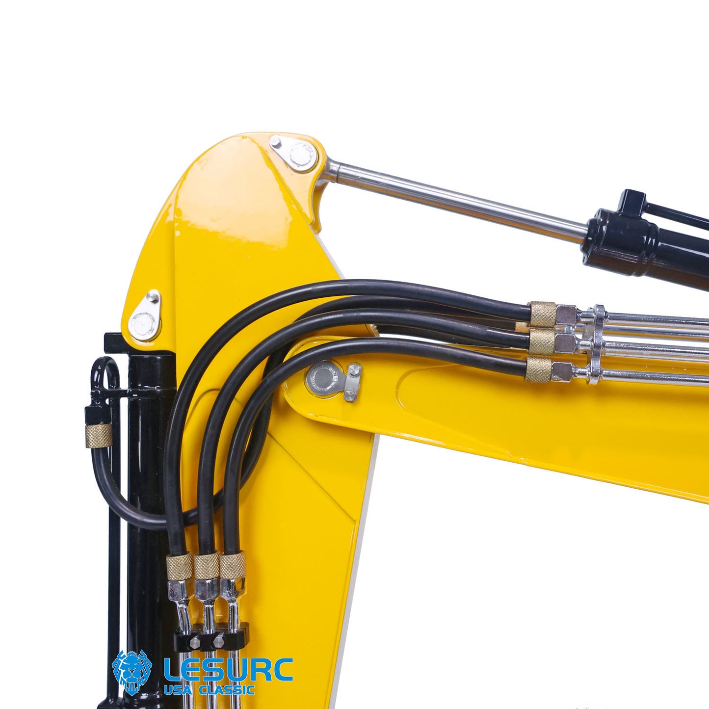 LESU 1/14 RC Metal Hydraulic Painted Excavator ET26L 2 Arms Digger Model Aoue-ET26L W/ Light Motor Servo ESC Upgrade Accessories