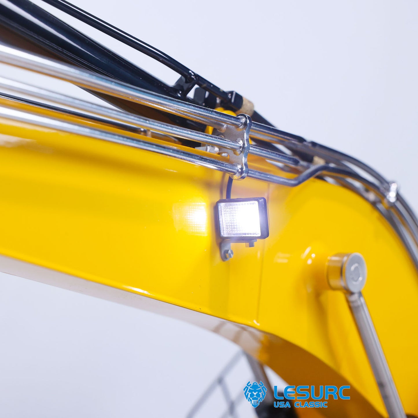 LESU 1/14 RC Metal Hydraulic Painted Excavator ET26L 2 Arms Digger Model Aoue-ET26L W/ Light Motor Servo ESC Upgrade Accessories