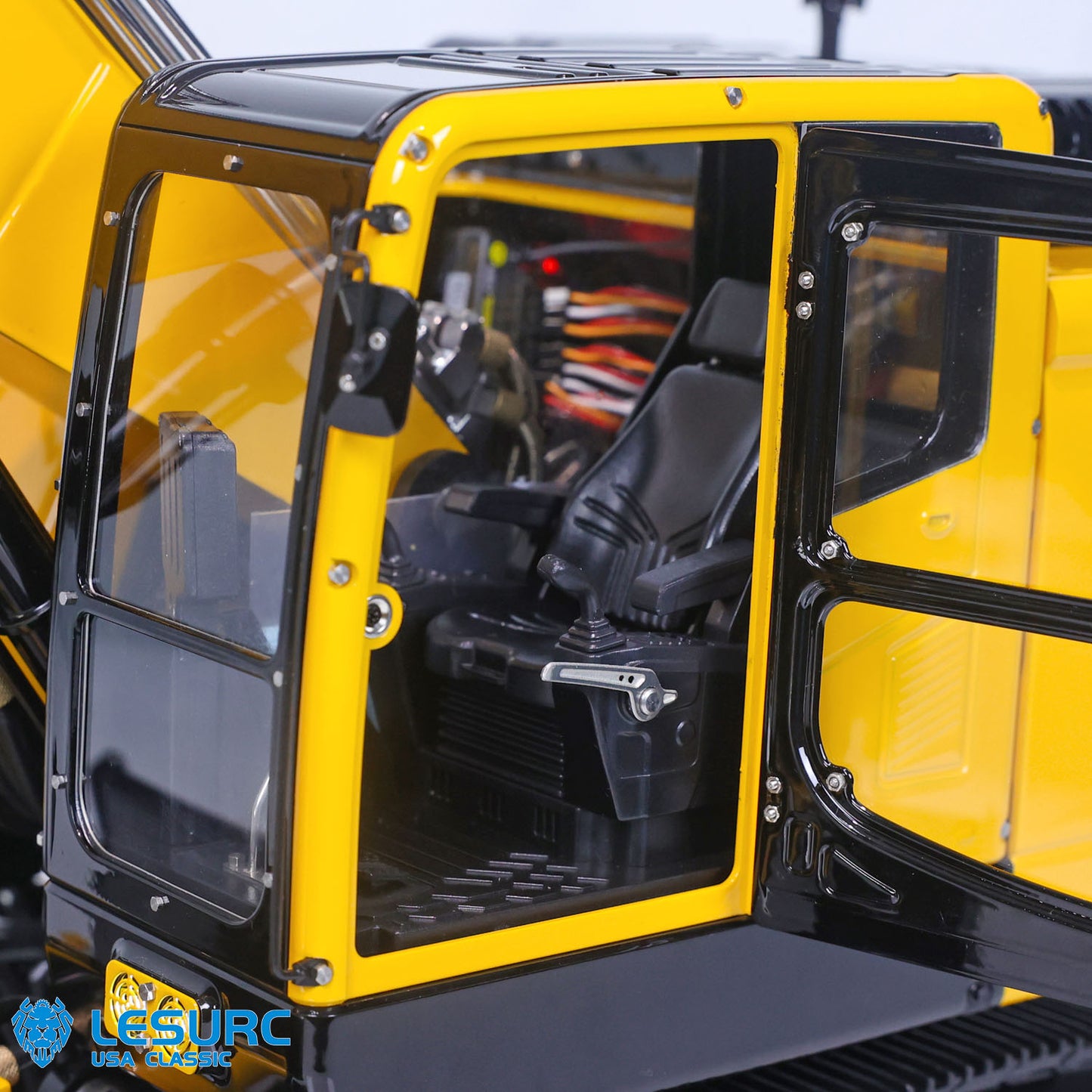 LESU 1/14 RC Metal Hydraulic Painted Excavator ET26L 2 Arms Digger Model Aoue-ET26L W/ Light Motor Servo ESC Upgrade Accessories