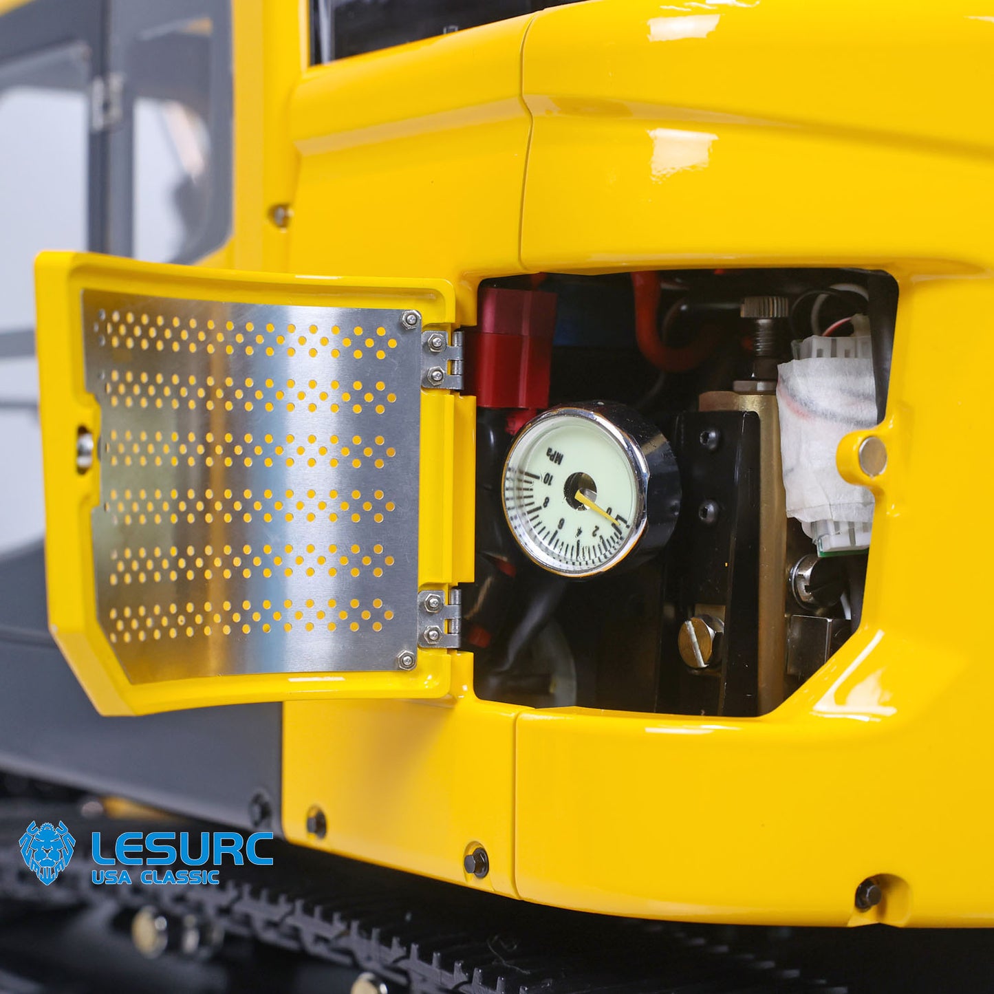 LESU 1/14 RC Metal Hydraulic Painted Excavator ET26L 2 Arms Digger Model Aoue-ET26L W/ Light Motor Servo ESC Upgrade Accessories