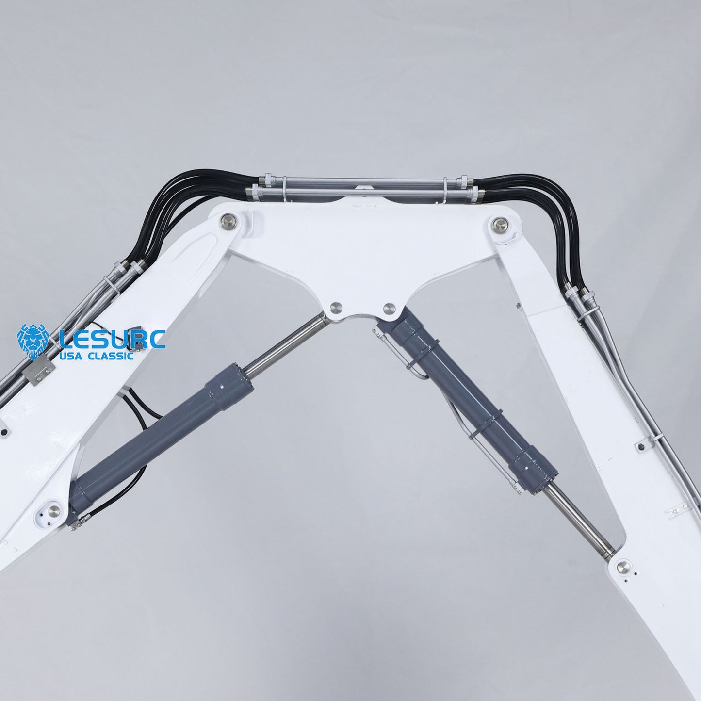 IN STOCK 1/14 RC Full Hydraulic Demolition Excavator LESU LR960 RTR Digger Electric Construction Vehicle Model GPS Battery Frsky XE Radio