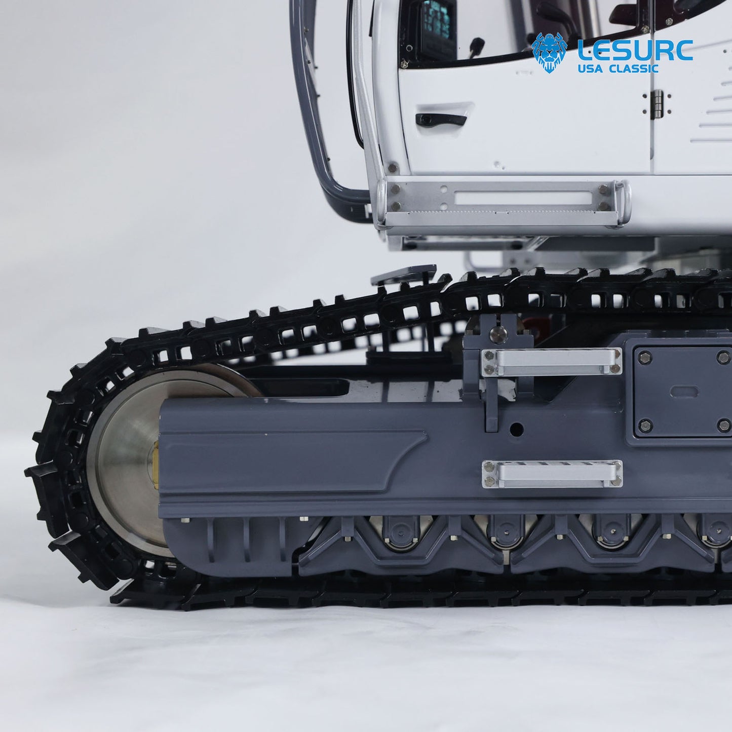 IN STOCK 1/14 RC Full Hydraulic Demolition Excavator LESU LR960 RTR Digger Electric Construction Vehicle Model GPS Battery Frsky XE Radio