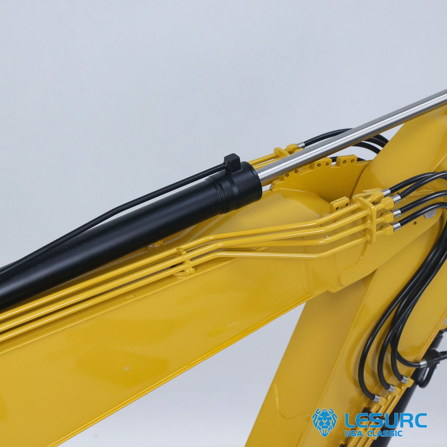 LESU 1/14 RC Hydraulic Excavator C374F Remote Controlled Heavy Digger Machine Sound Smoke Light LCD Screen 6CH Valve Motor ESC