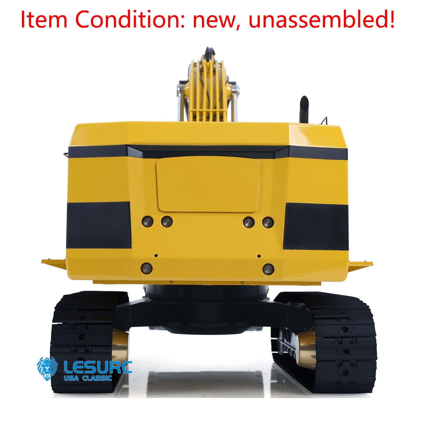 Metal LESU C374F KIT Model 1/14 Hydraulic Remote Control Heavy Excavator RC Digger 6CH Valve LCD Screen Light Pump Hobbywing ESC