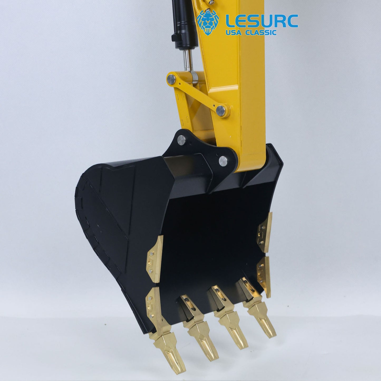 Metal LESU C374F KIT Model 1/14 Hydraulic Remote Control Heavy Excavator RC Digger 6CH Valve LCD Screen Light Pump Hobbywing ESC