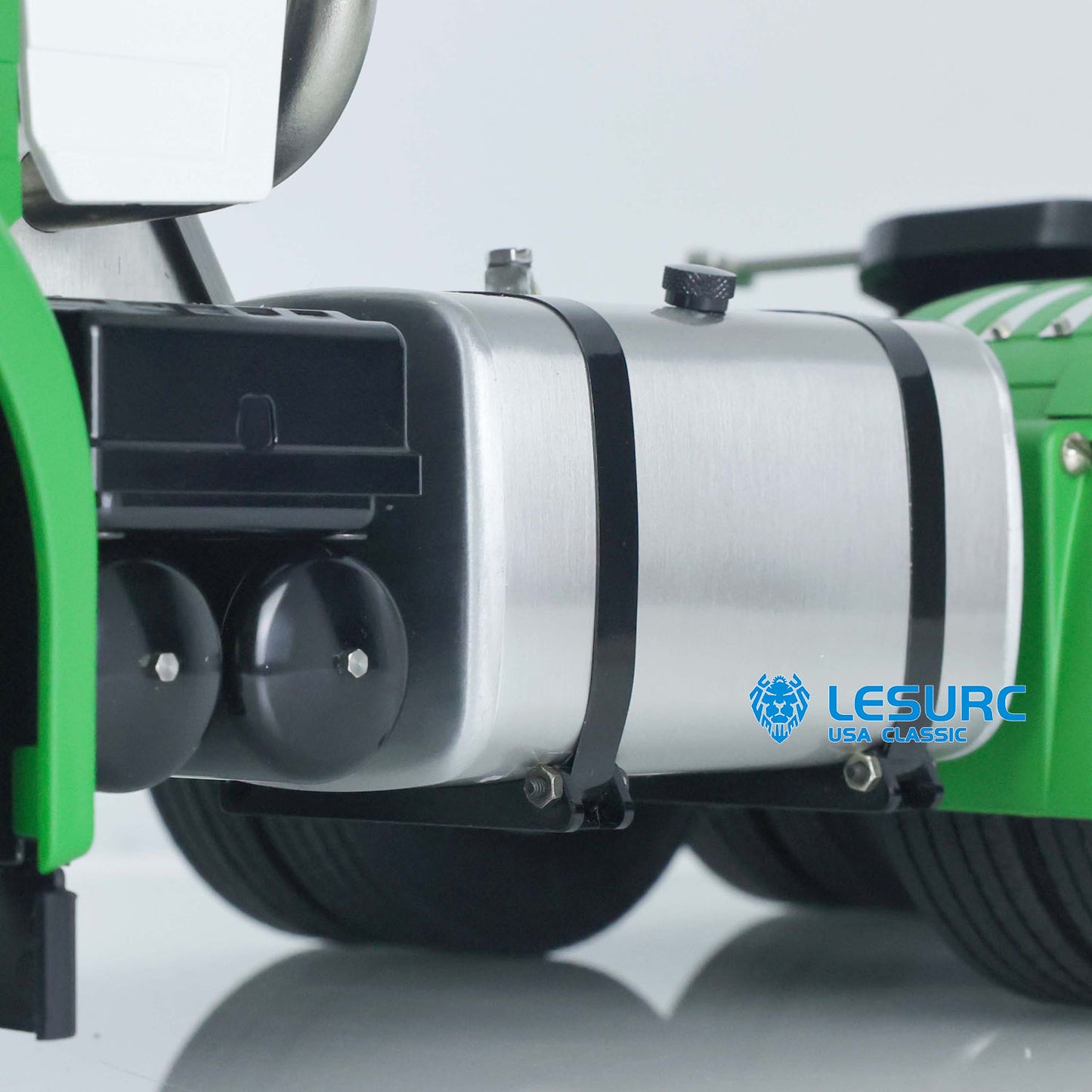 1/14 Scale LESU Remote Controlled Tractor Truck for 6x6 Remote Control Cars Model Metal Chassis Sound Light System Motor Servo ESC