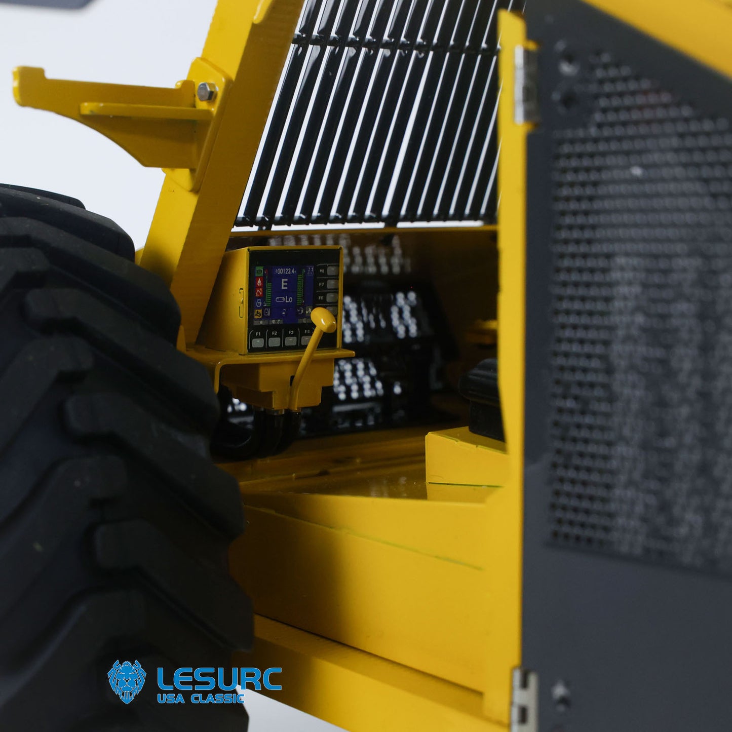 LESU Metal 1/14 Remote Control Hydraulic Log Loader AOUE 225A RC Sugarcane Loader Grabber 4CH Valve Light KIT Version Unassembled Model