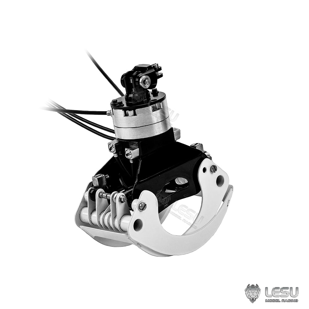 LESU Hydraulic Metal Wood Clamp Assembled for 1/14 RC Timber Crane Remote Control Truck Car RC Excavator
