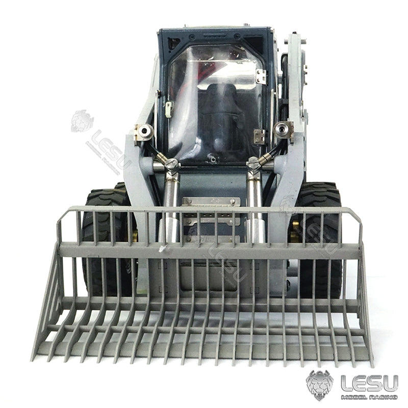 LESU 1/14 Wheeled Skid-Steer Ready To Run Hydraulic Remote Controlled Loader Aoue LT5H W/ I6S Radio Controller Battery Charger