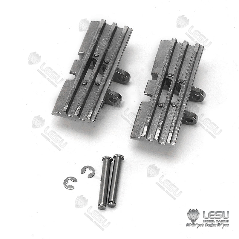 LESU Spare Parts Metal Protective Fence Grab Grapple Fixed Mount Liquid Crystal Display Bucket Track For 1/14 AC360 RC Excavator