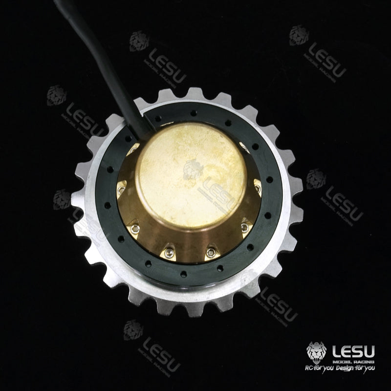 LESU Metal Upgraded Accessories Sprockets Bucket Slector Grab Metal Tracks for 1/14 RC 374 Excavator Digger Construction Truck