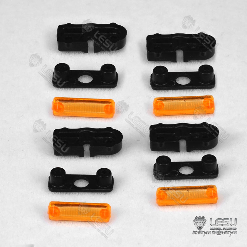 US STOCK US STOCK 1/14 LESU Side Skirts Light LED Lamp Suitable for TAMIYA DIY Spare Part Tractor Truck Radio Controlled Trailer Model