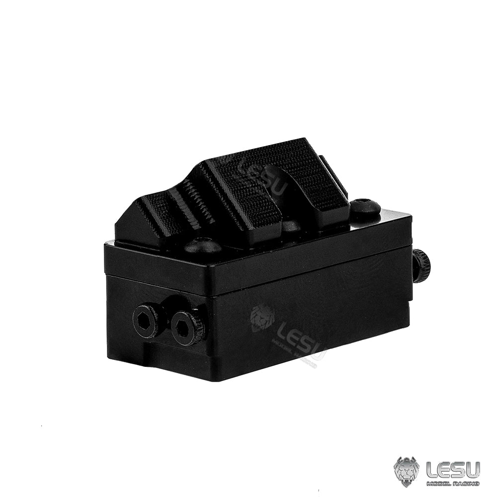 LESU Metal Hydraulic Nozzle Unit of Quick Coupler 1/14 RC Excavator Aoue LR960 Metal Part DIY Hobby Toy Models Accessories