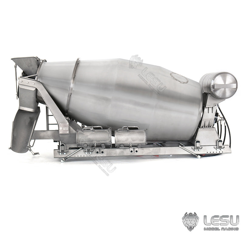 LESU Concrete Mixer Cement Bucket For 1/14 Hydraulic RC Mixer 6*6 Tractor Truck