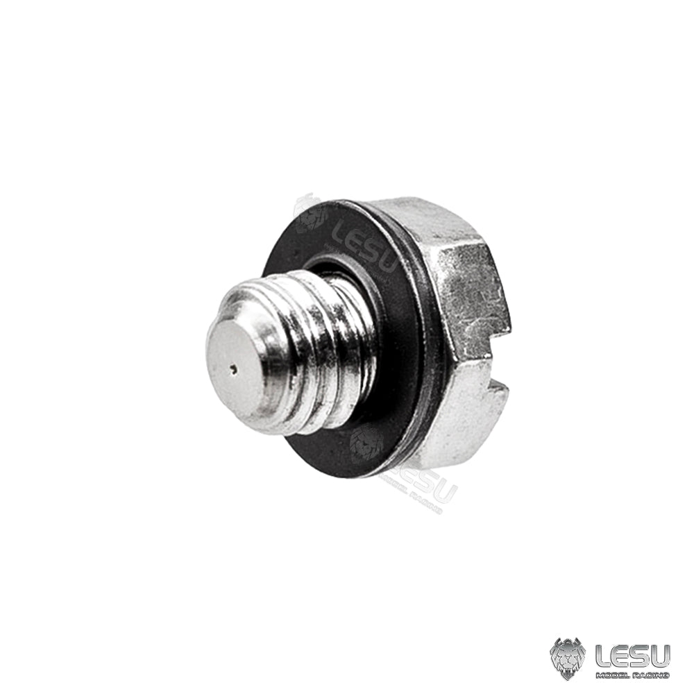 LESU Metal M3 Oil Nozzle Plug for DIY 1/14 Remote Control Hydraulic Loader RC Excavator Digger Dumper Tipper Model Car Forklift