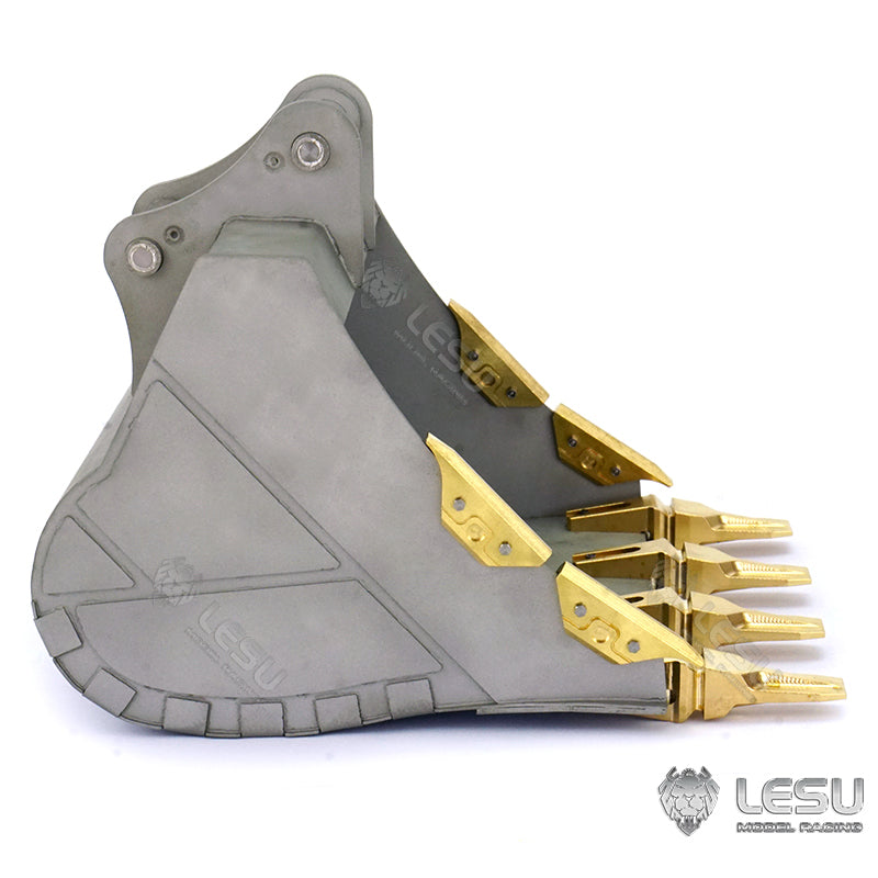 LESU Metal Upgraded Accessories Sprockets Bucket Slector Grab Metal Tracks for 1/14 RC 374 Excavator Digger Construction Truck