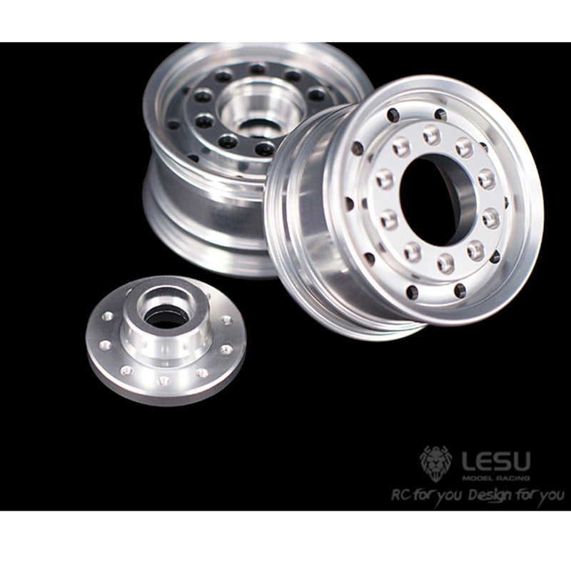 LESU Wheel Metal Hub Bearing Hexagon W/O Cup Suitable for 1/14 Scale RC Tractor Truck Radio Controlled Dumper Cars Model