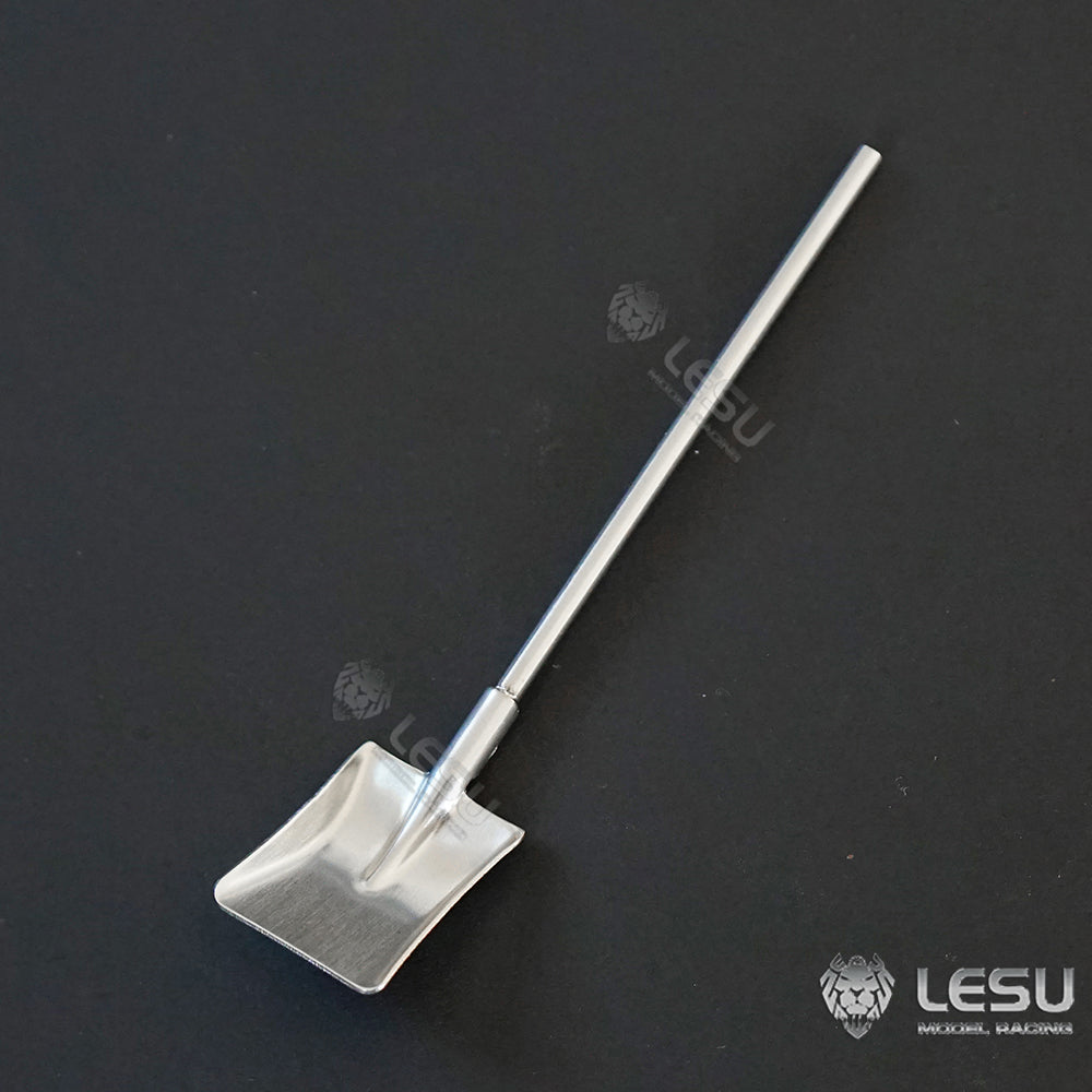LESU 1/14 Metal Spare Parts Simulated Square Spade Suitable for RC Trucks Dumper Construction Vehicles Model DIY Accessory