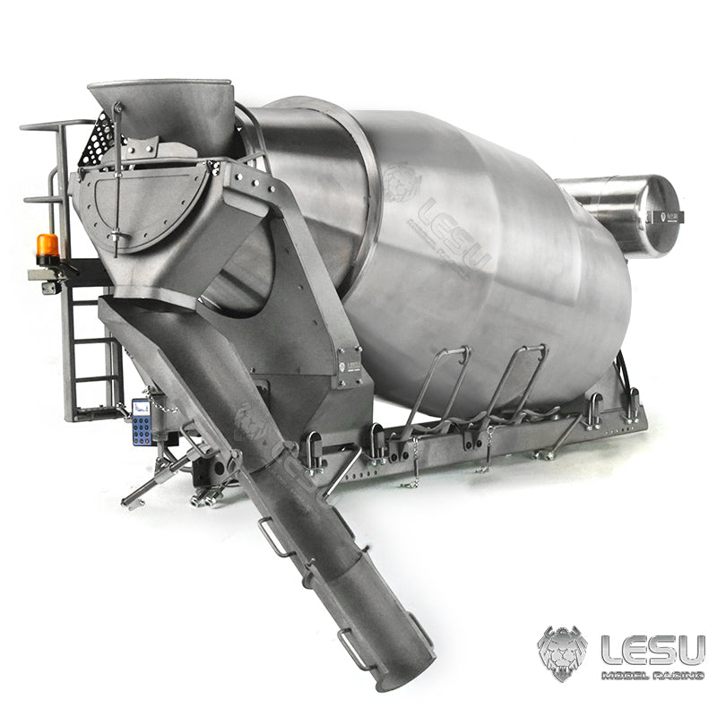 LESU Concrete Mixer Cement Bucket For 1/14 Hydraulic RC Mixer 6*6 Tractor Truck