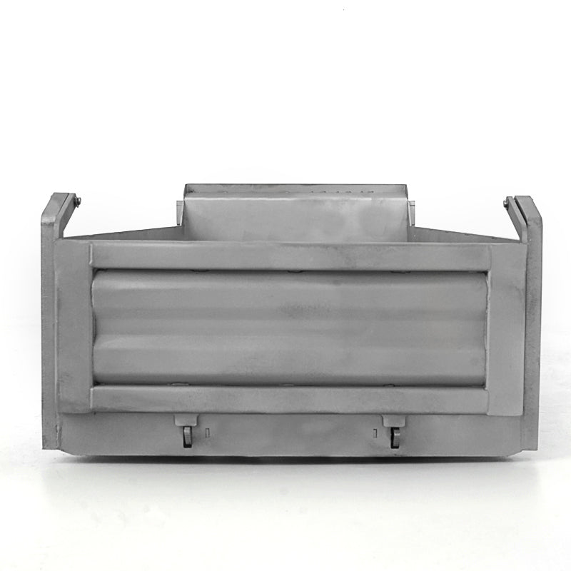 Metal Hopper Bucket Dump Box for DIY TAMIYA 1/14 LESU 6*6 Remote Controlled Dumper Car RC Truck Model