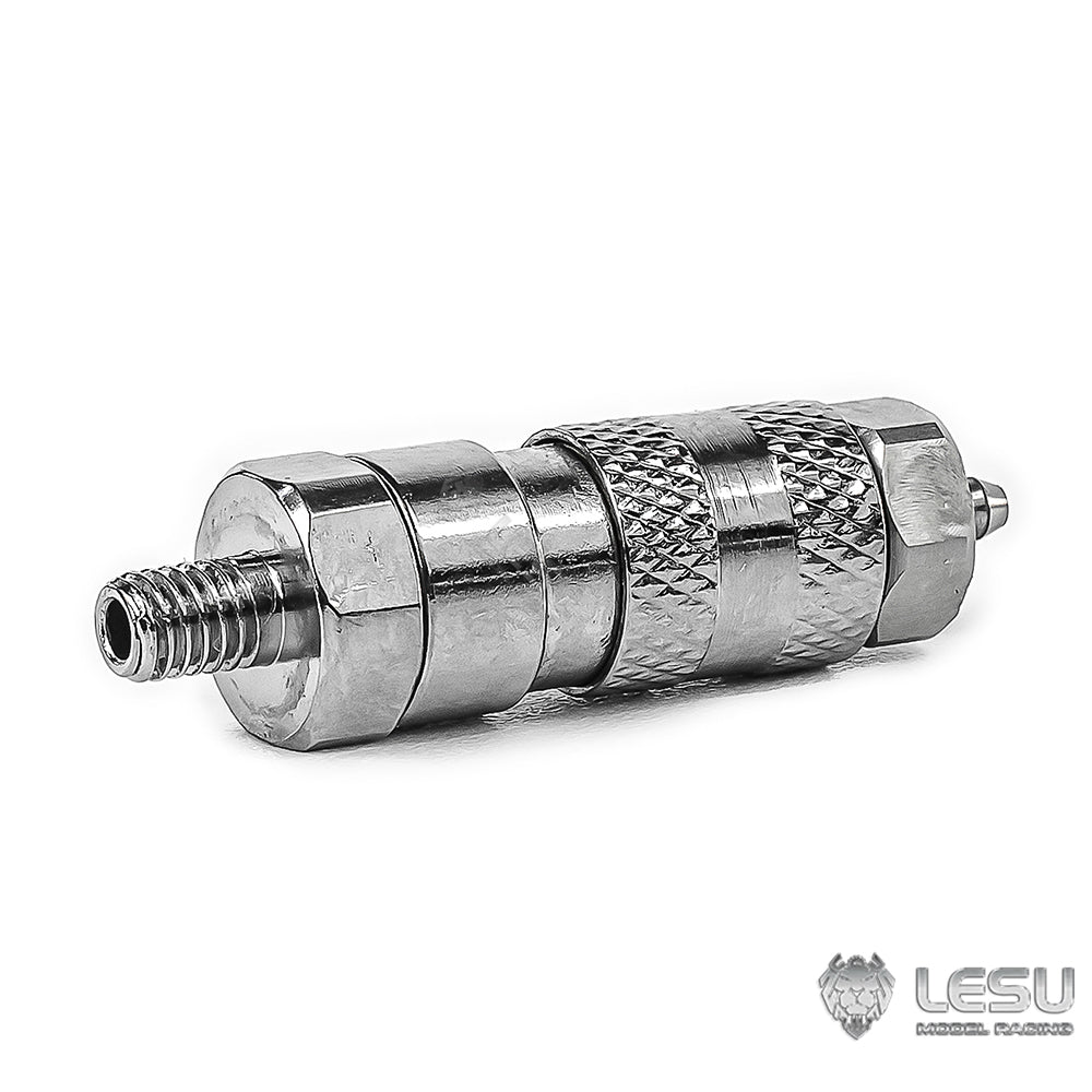 LESU Metal Quick-Release Conversion Connectors for 1/14 RC Hydraulic Truck Construction Vehicles 2x1MM Oil Tube