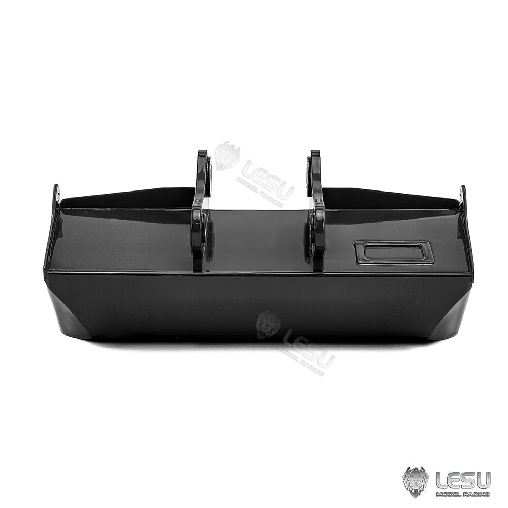 Sheet Metal Wide Bucket C0069-A for LESU RC Hydraulic Excavator Aoue C374F 1/14 Remote Control Construction Vehicle Digger Model
