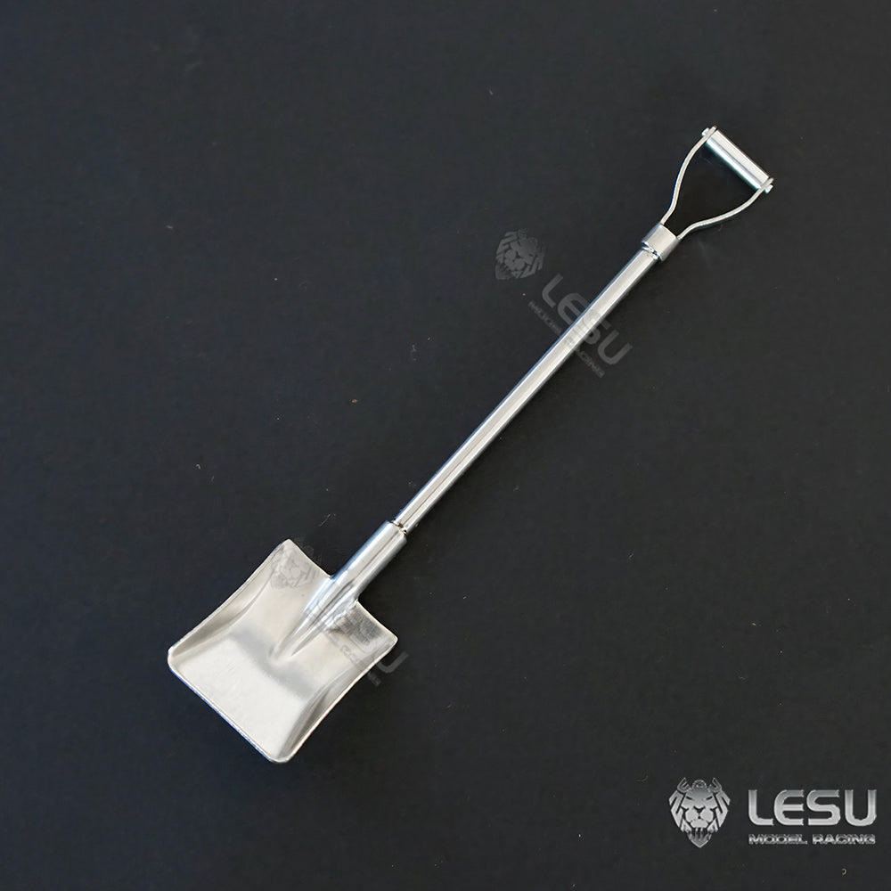 LESU 1/14 Metal Spare Parts Simulated Square Spade Suitable for RC Trucks Dumper Construction Vehicles Model DIY Accessory