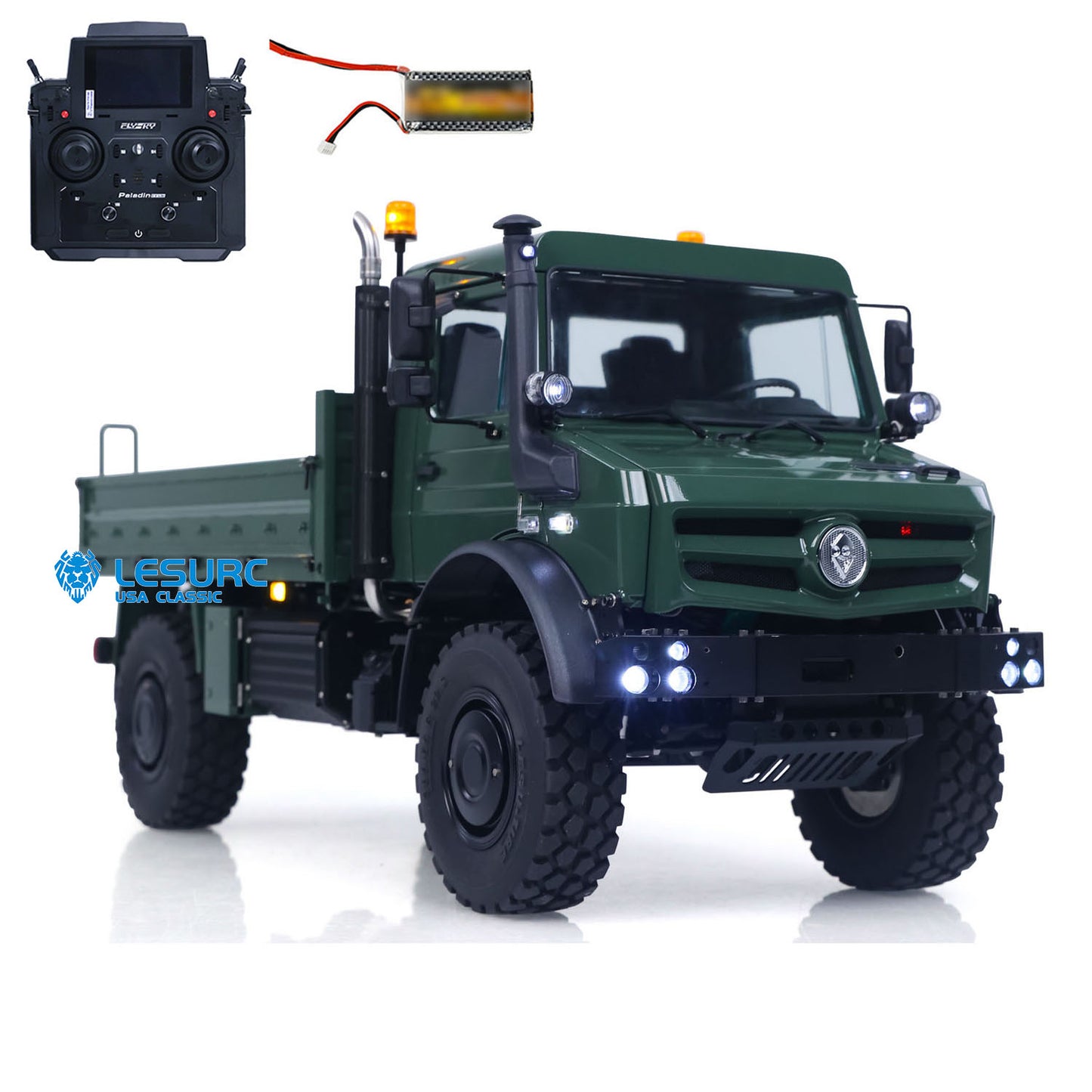 LESU U4023 1/14 Metal RC Off Road Car MT44023 Remote Control Crawler ATV Sound System Wheel Reduction Axle Lock 3Speed Gearbox