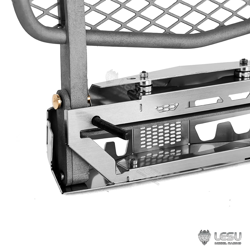 Metal Front Bumper Parts for 1/14 DIY TAMIYA 3363 1851 RC Tractor Truck Radio Controlled Lorry Car 3348 Dumper Model