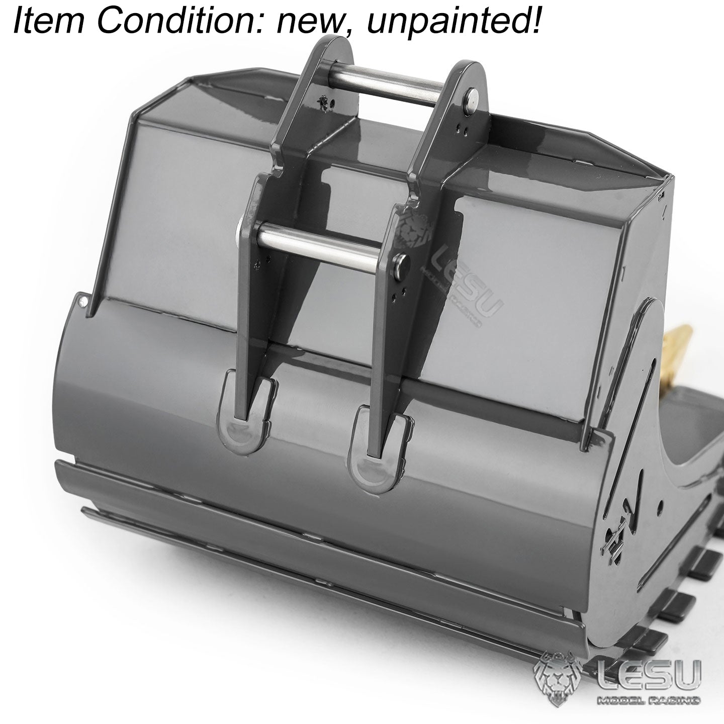 Metal Original Bucket B0030-G for LESU LR956 PC360 ET26L SK500 ET26B ET36L 1/14 RC Hydraulic Excavator Remote Control Digger