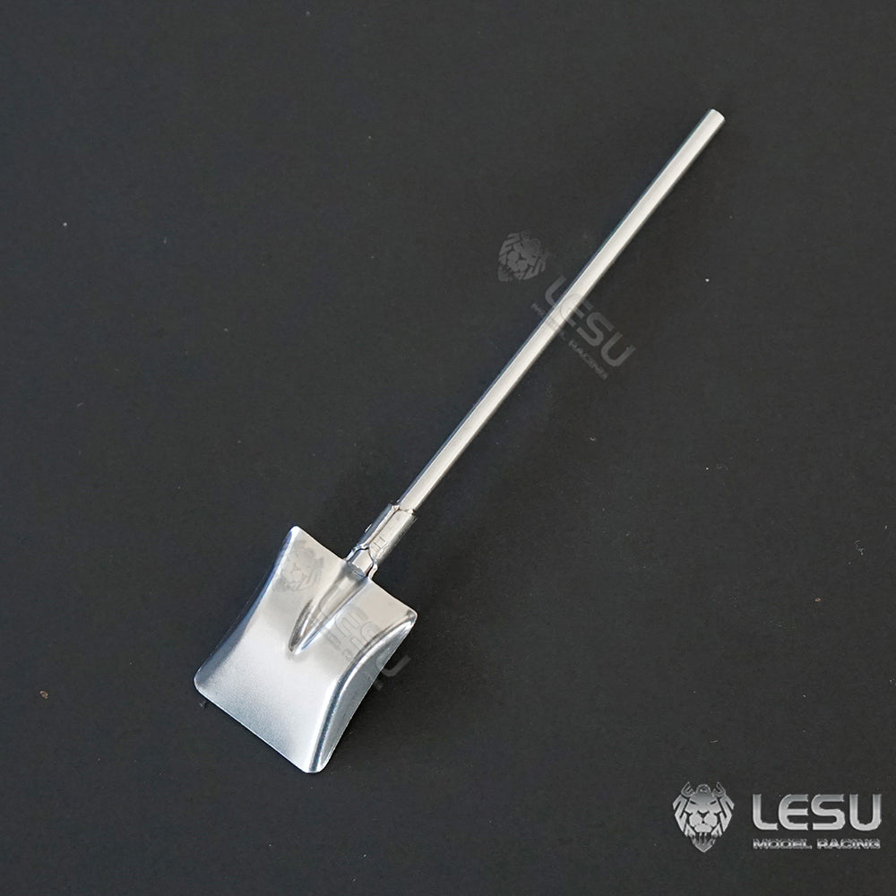 LESU 1/14 Metal Spare Parts Simulated Square Spade Suitable for RC Trucks Dumper Construction Vehicles Model DIY Accessory