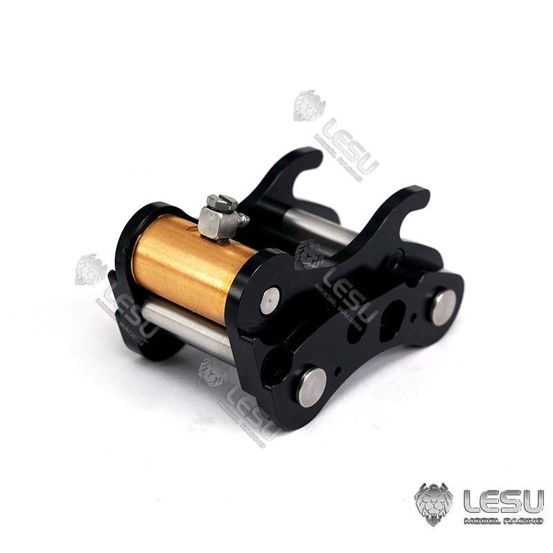 LESU Spare Parts Metal Protective Fence Grab Grapple Fixed Mount Liquid Crystal Display Bucket Track For 1/14 AC360 RC Excavator