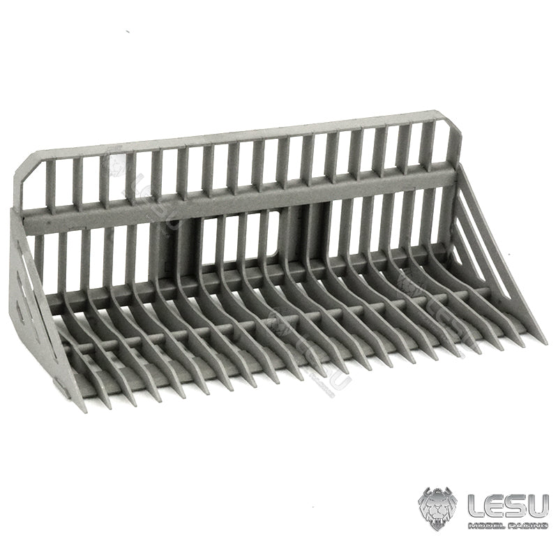LESU 1/14 Scale Metal Aoue-LT5H Wheeled Skid-Steer Loader Radio Control Hydraulic DIY Model Sound Light System Esc Attachments